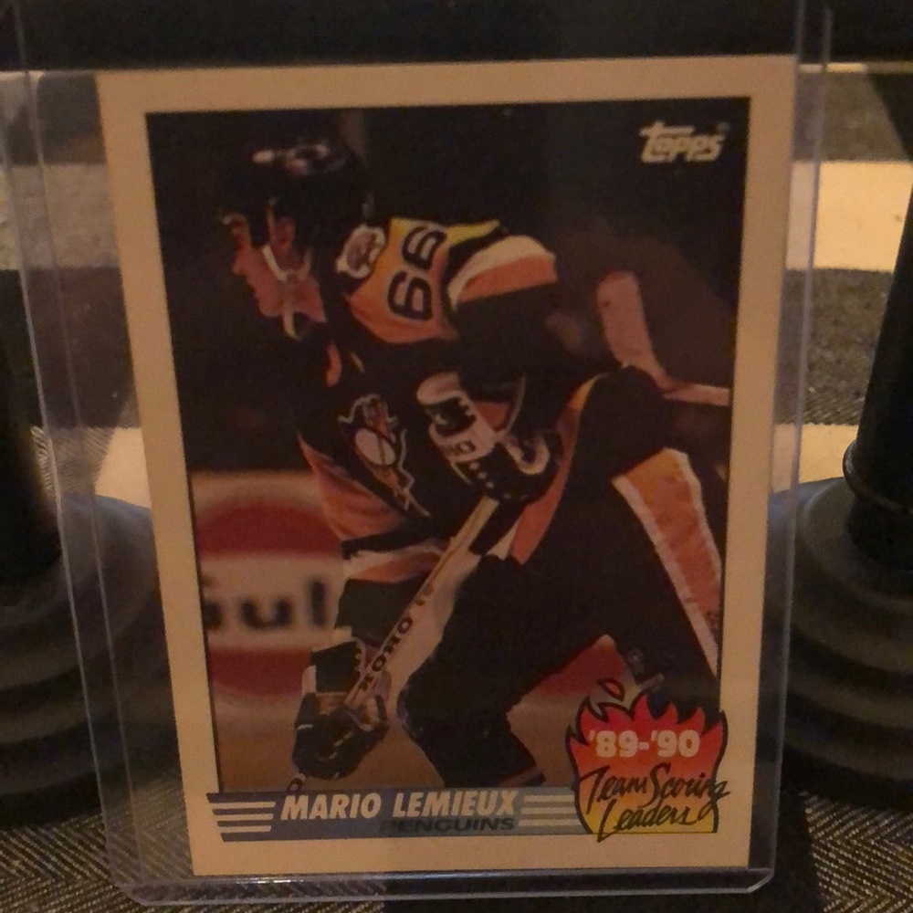 Mario Lemieux 1989-90 Team scoring leader
